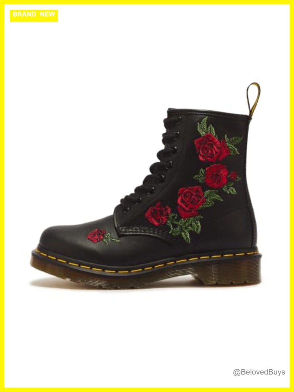 Dr. Martens 1460 Vonda Softy T Leather Combat Boot – AirWair Sole